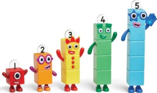 넘버블록스 피규어 원 투 파이브