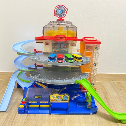 타요컨트롤주차타워+꼬마버스세트
