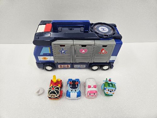 로보카폴리 트레일러 변신 자동차세트