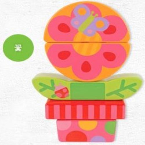E-28 미니 블럭쌓기 - 꽃