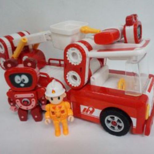 뚝딱맨 자석블록 소방차