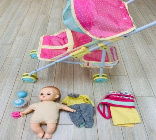 B-410 어부바 콩콩이와 유모차