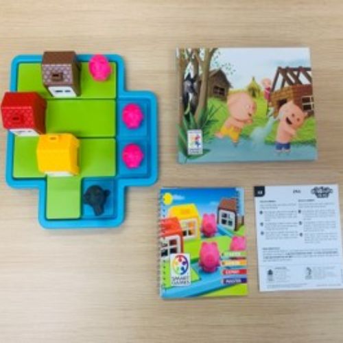 E-49 (유아) 아기돼지 삼형제 퍼즐게임