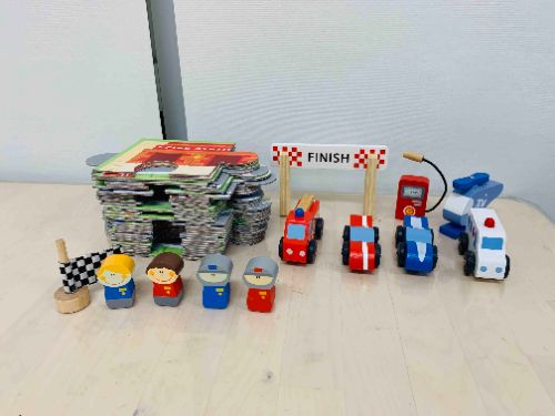 H-39 퍼즐판F1 미니카 세트