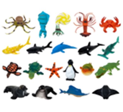 소프트 안전 바다동물 20종