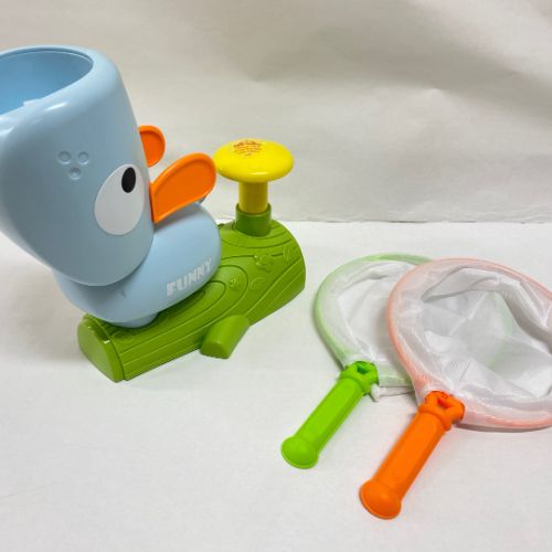 발로밟아날리는 캐치플라잉댕댕이블루