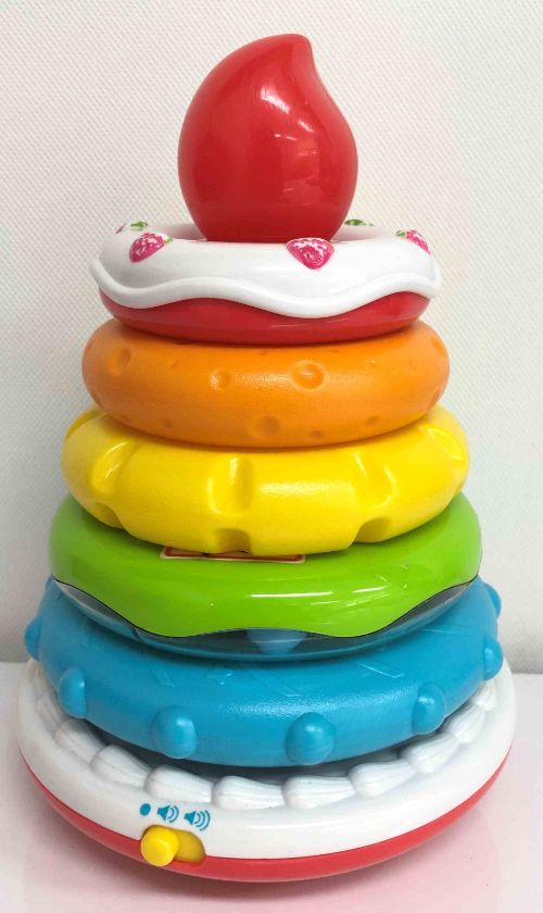 C-15 케이크 링 고리 쌓기