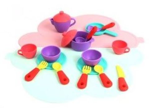 F 말랑말랑/실리콘구름식기세트