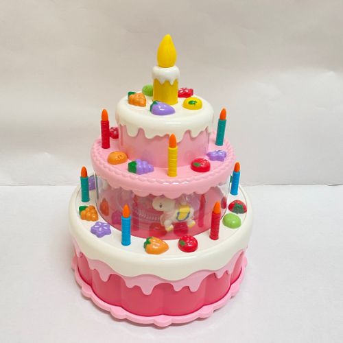 멜로디 회전목마 케이크