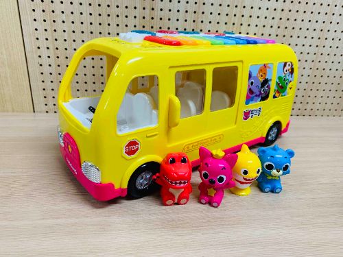 H-46 핑크퐁  피아노 버스