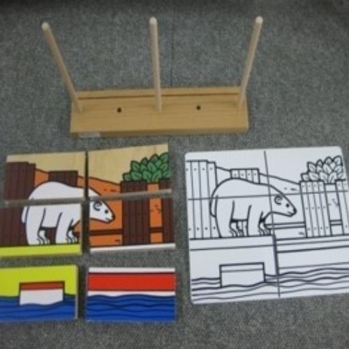 E-11 세우기 퍼즐 (북극곰)