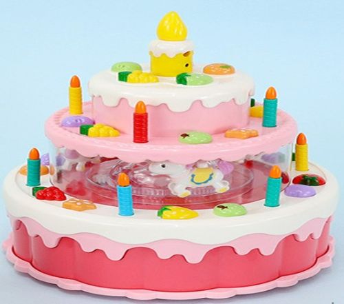 멜로디 회전목마 생일케이크