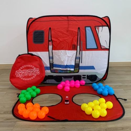 띠띠뽀기차놀이볼텐트