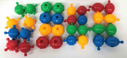 C-119 촉감끼우기블럭