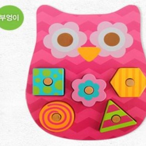 E-29 도형 끼우기 - 부엉이