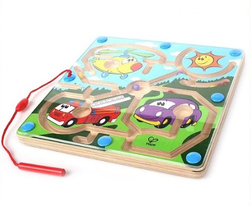 에듀코 자석미로찾기-탈 것