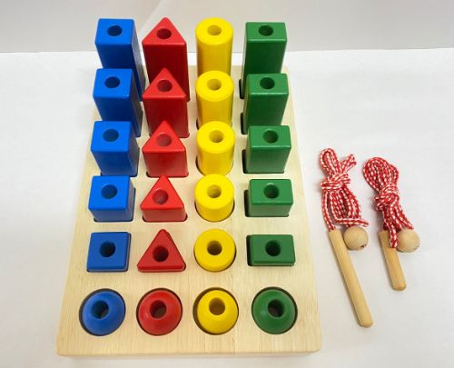 도형막대실꿰기