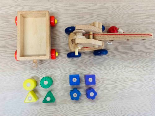 H-33 자석완구/리틀 포크레인 (원목)