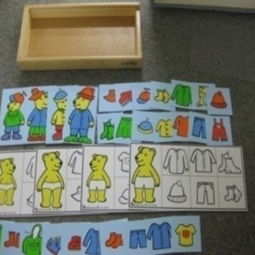 E-24 곰돌이 옷입히기