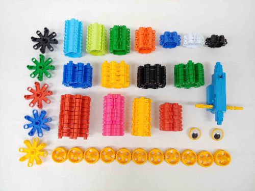 F-1 창의블럭만들기(꼬마기차로봇)