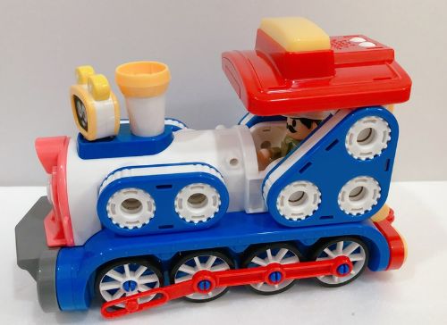 뚝딱맨자석블럭기차