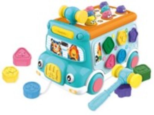 D-130 멜로디 뿅망치 도형 퍼즐카