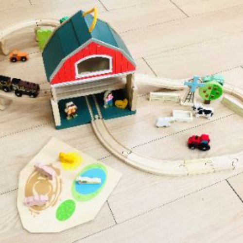 알콩농부네 농장기차놀이세트