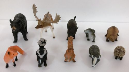 컬렉타교육M숲속동물(10종)