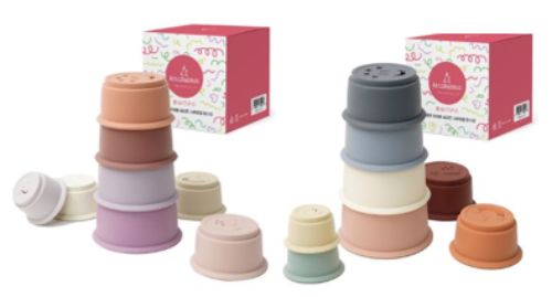 C-1 아띠래빗 실리콘 컵쌓기