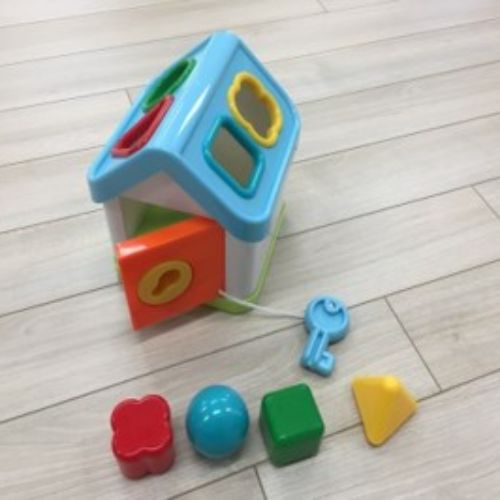 D-135 열쇠 블록 도형 하우스