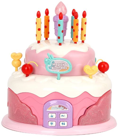 움직이는 해피2단 케이크