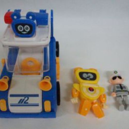 뚝딱맨 자석블록 경찰차