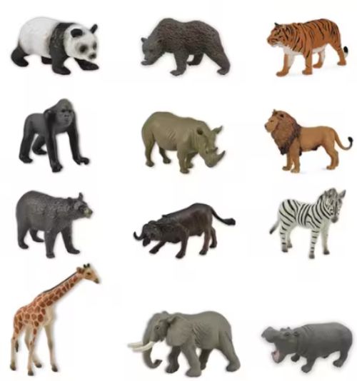 컬렉타 미니 야생동물세트(12종)