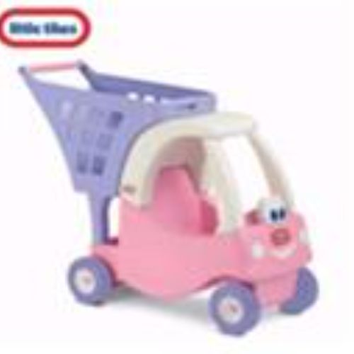 공주걸음마 쇼핑카트