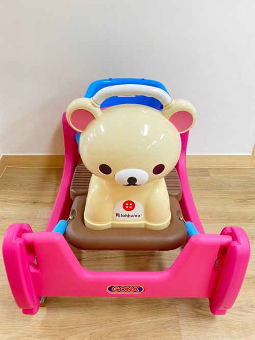 코리락쿠마4in1스프링카핑크