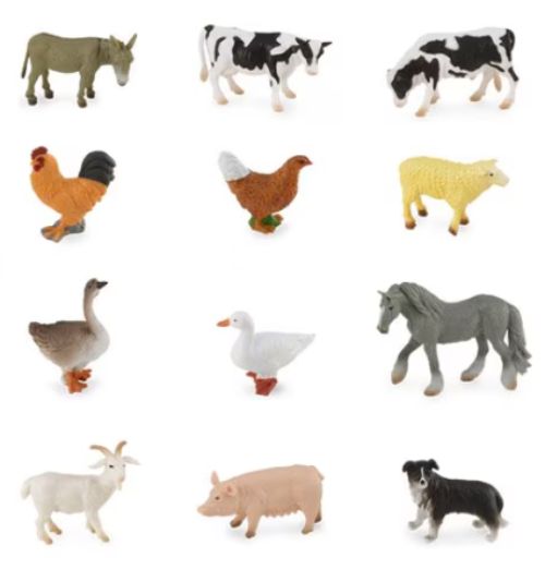컬렉타 미니 가축세트(12종)