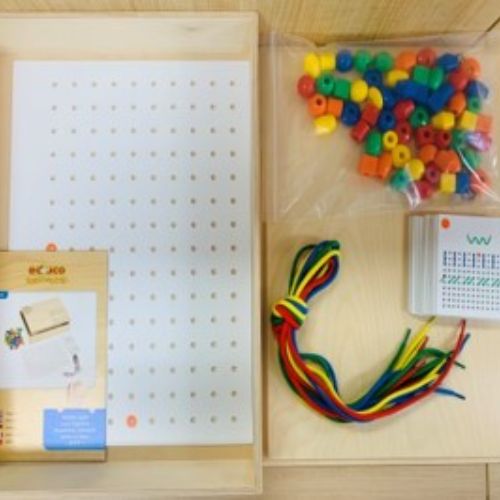 D-164 (유아)실꿰기 게임