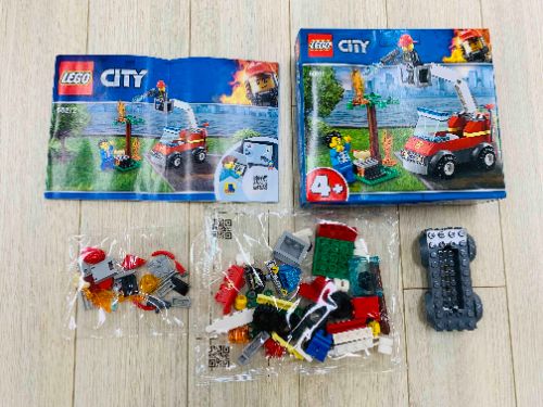 H-64 (유아) 레고- 바비큐장의 화재