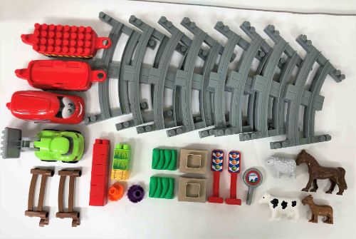 B-134 농장기차브릭세트