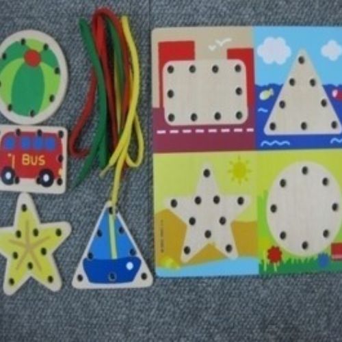 E-7 끈끼우기 모양퍼즐