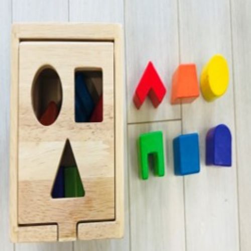 D-38 원목도형 끼우기 