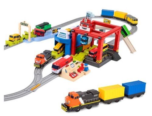 띠띠뽀와 타요의 항구놀이세트