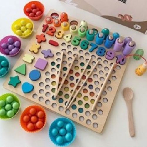 D-163 (유아) 원목 교구 풀세트