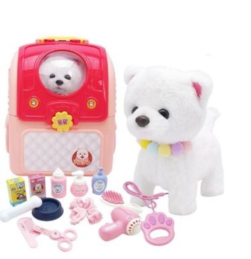 포포 산책하는 장난감 강아지