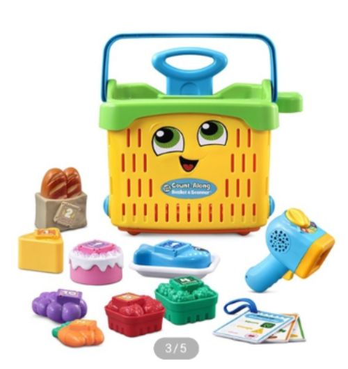 립프로그 ABC 쇼핑카트 앤 스캐너 