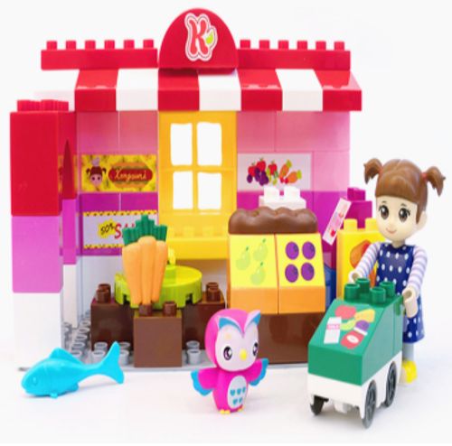 콩순이 블록 시리즈 - 마트놀이