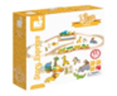 사파리원목기차놀이