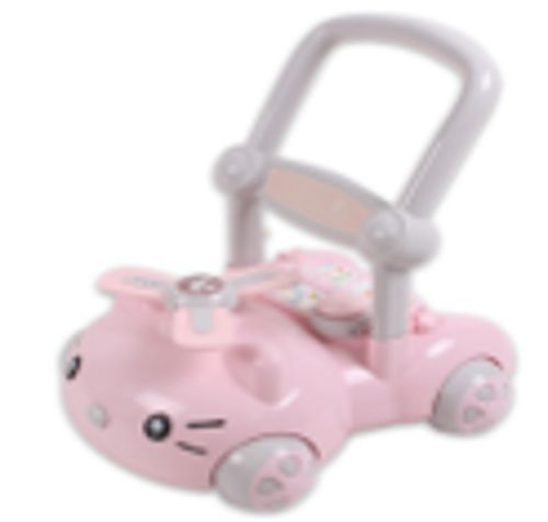 베이블퓨어리 고양이 걸음마 보조기 핑크