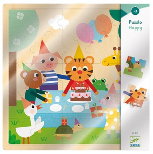 원목퍼즐 해피