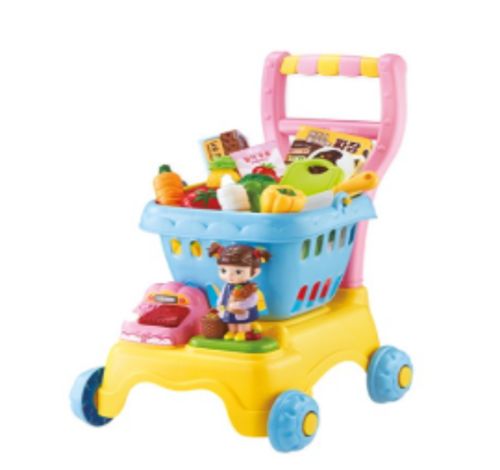 콩순이 야채를 싹둑쇼핑카트